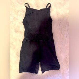 Good karma M/L high neck shorts onsie